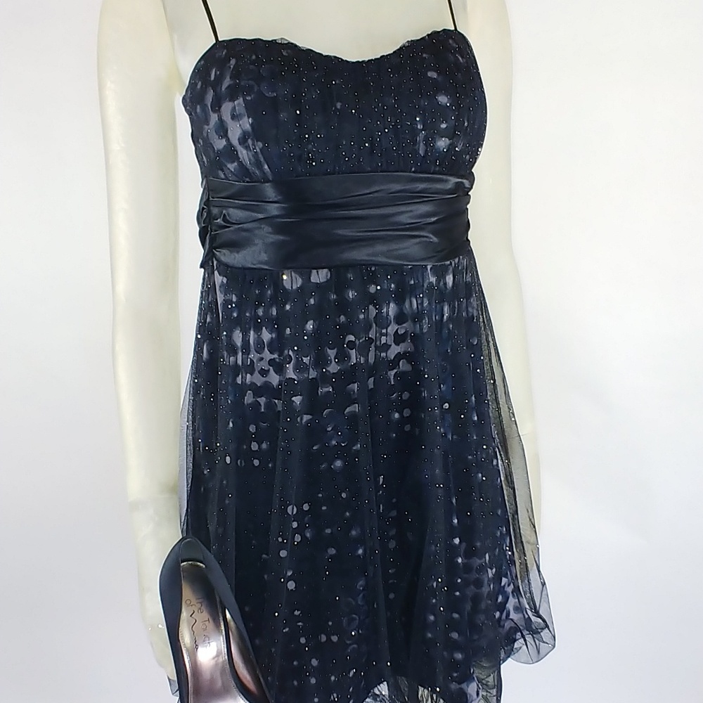 Sparkly Black Prom Dress